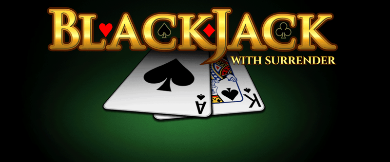 Blackjack with Surrender - Game Title