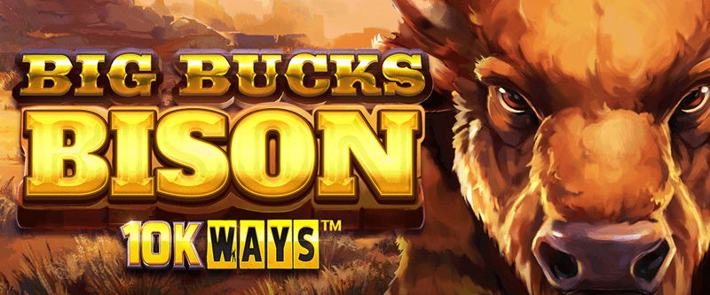 Big Bucks Bison 10K Ways - Game Title