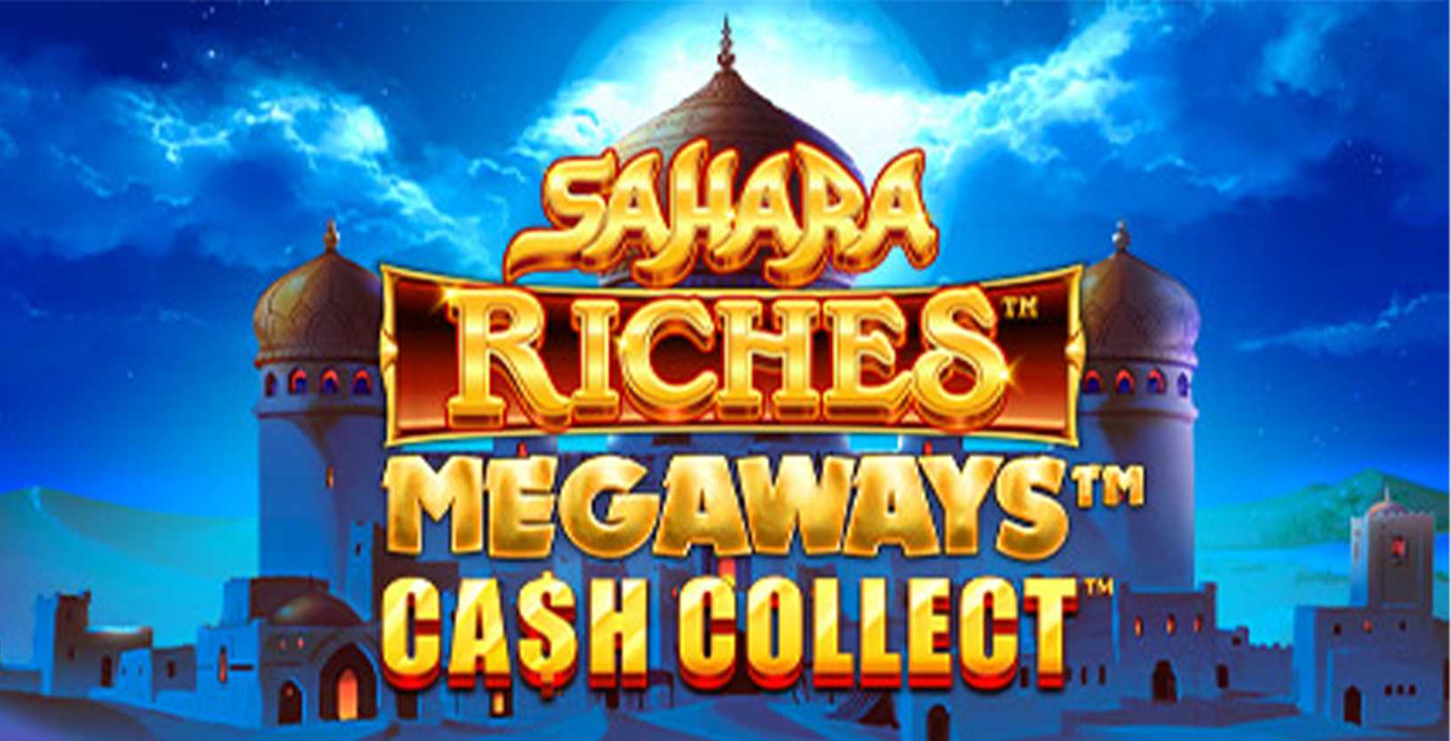 Cash Collect: Sahara Riches MegaWays - Game Title