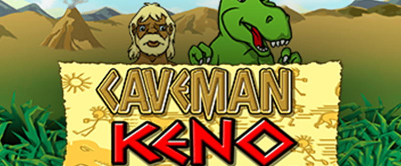 Caveman Keno - Game Title
