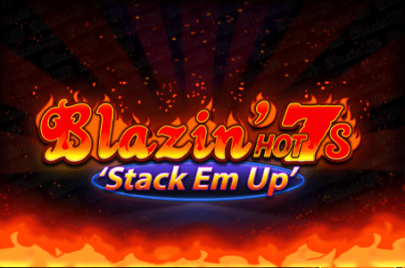 Blazin' Hot 7s Stack Em Up - Game Title