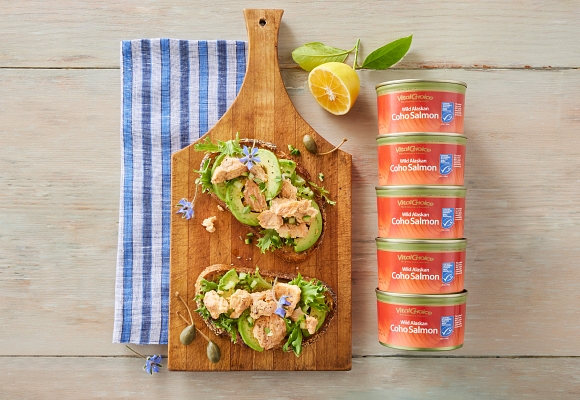 Canned & Pouched Wild Salmon
