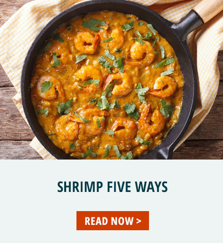 Shrimp Five Ways