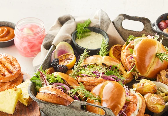 Salmon Burgers