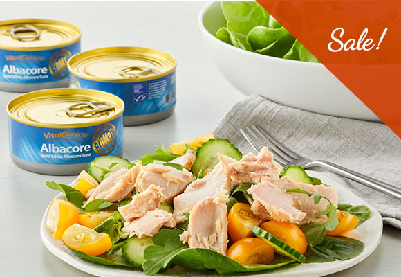 Canned & Pouched Seafood Sale – Use code CAN15