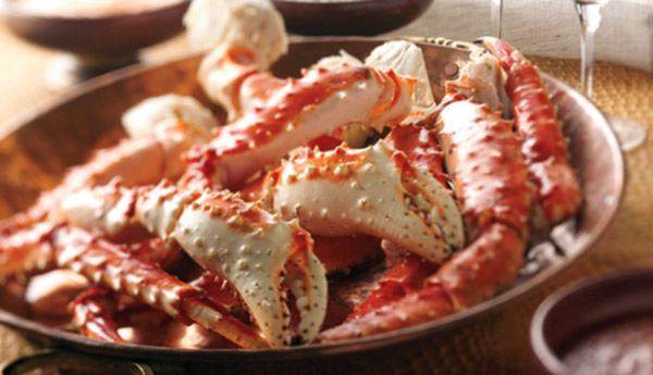 Crab Legs/Claws with Two Sauces