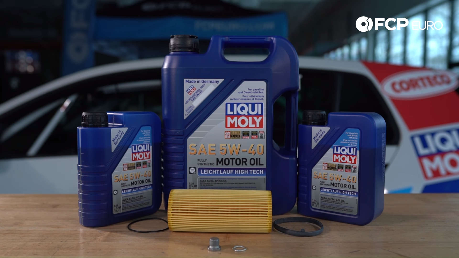 Audi VW Liqui Moly Oil Change Kit