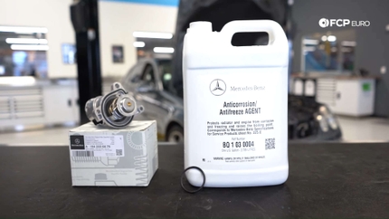 Mercedes-Benz M156 Engine Thermostat Kit (C63 AMG, E63 AMG, SLS AMG & More) - Failure Symptoms And Review