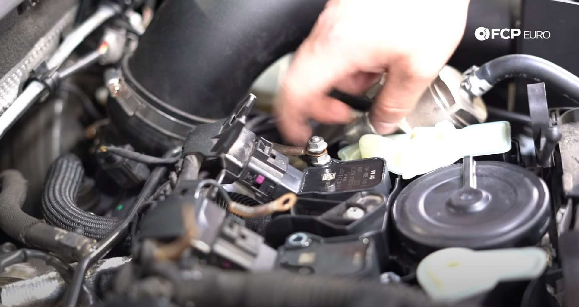 DIY VW/Audi Spark Plugs and Ignition Coils installing the ground wires