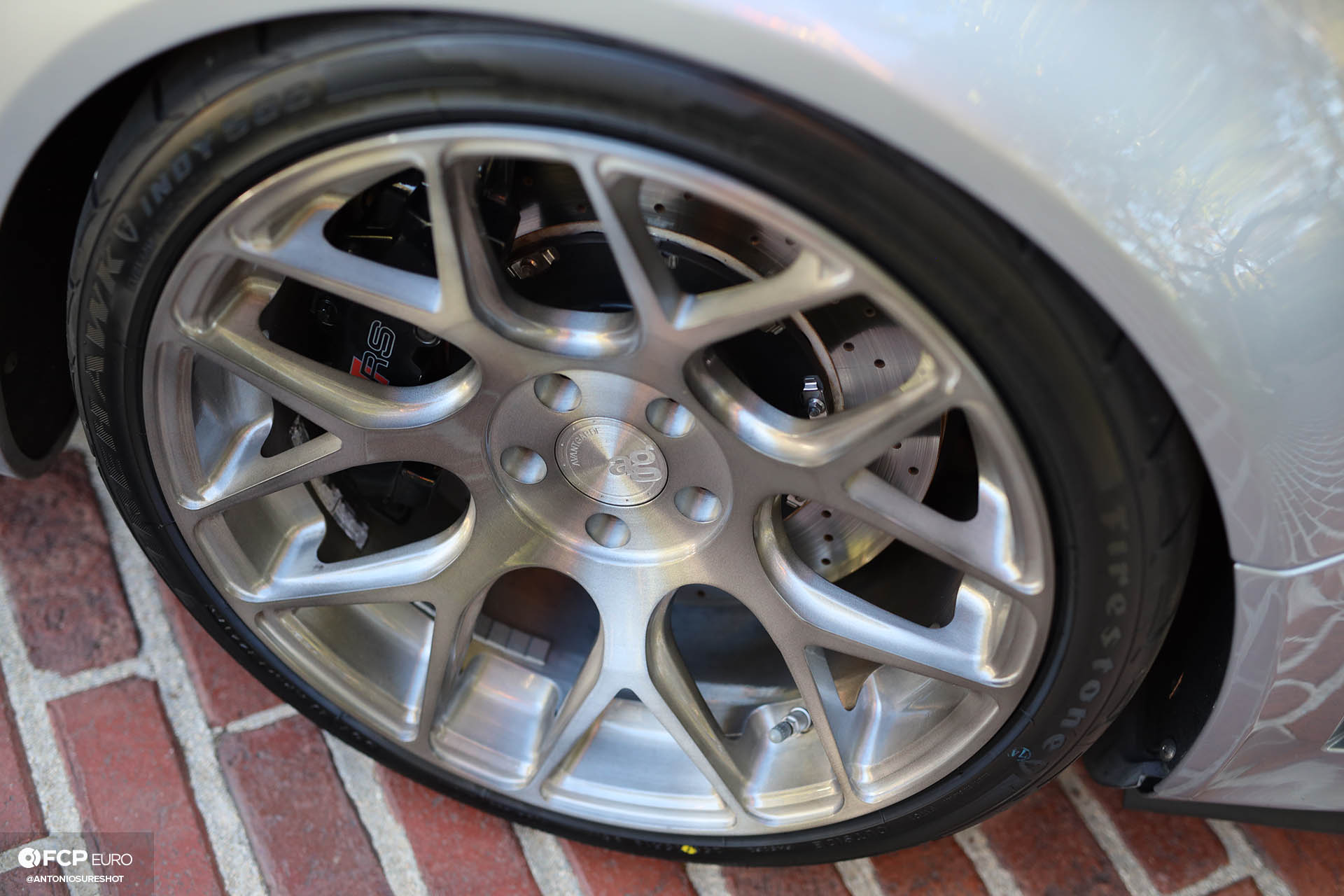 B7 Audi RS4 AVUS Silver H&R coilovers AG Wheels Gamble House Tatosian