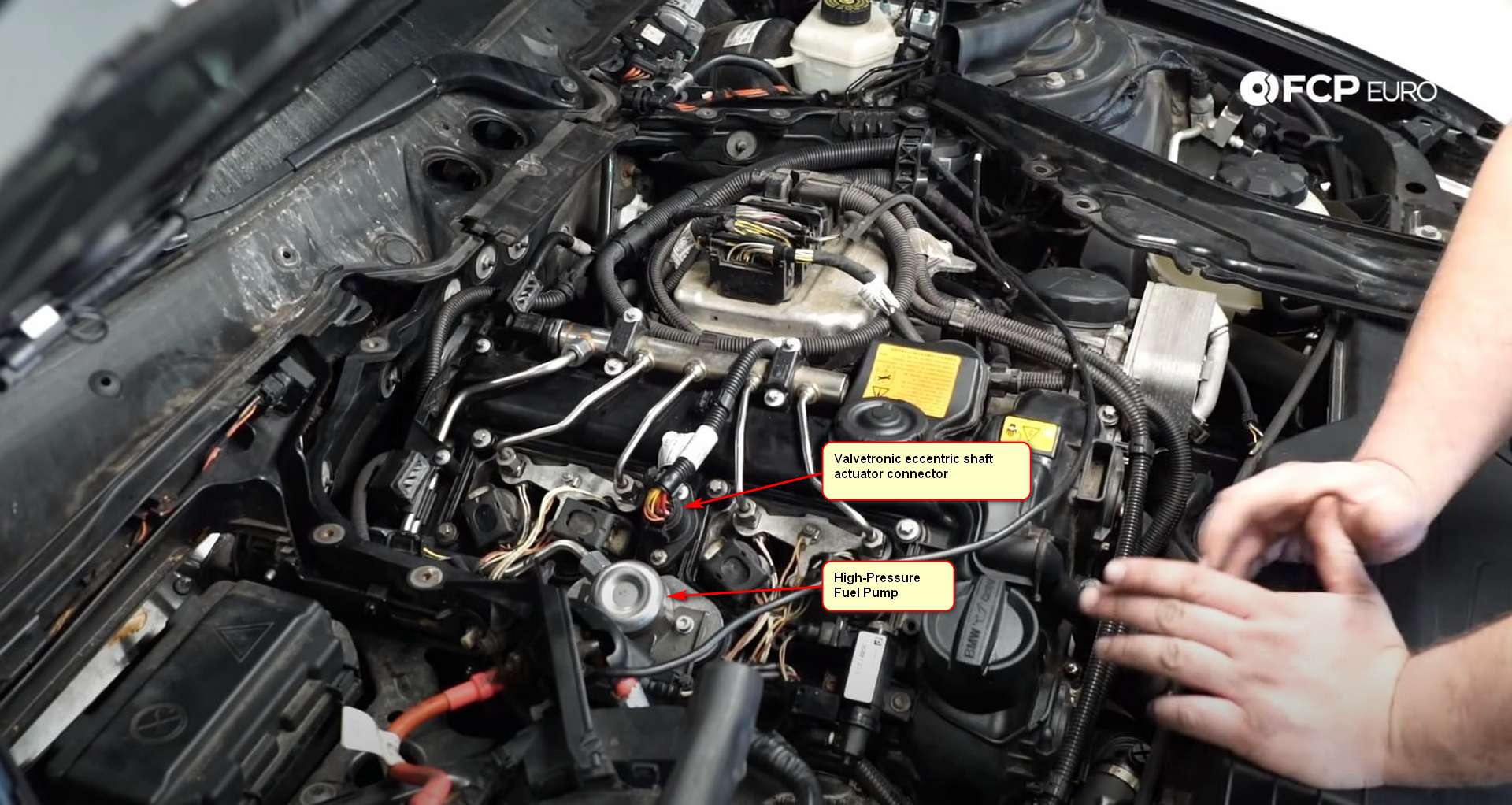 10-DIY-BMW-F30-Valve-Cover-Replacement_Removing-Cylinder-Head-Wiring