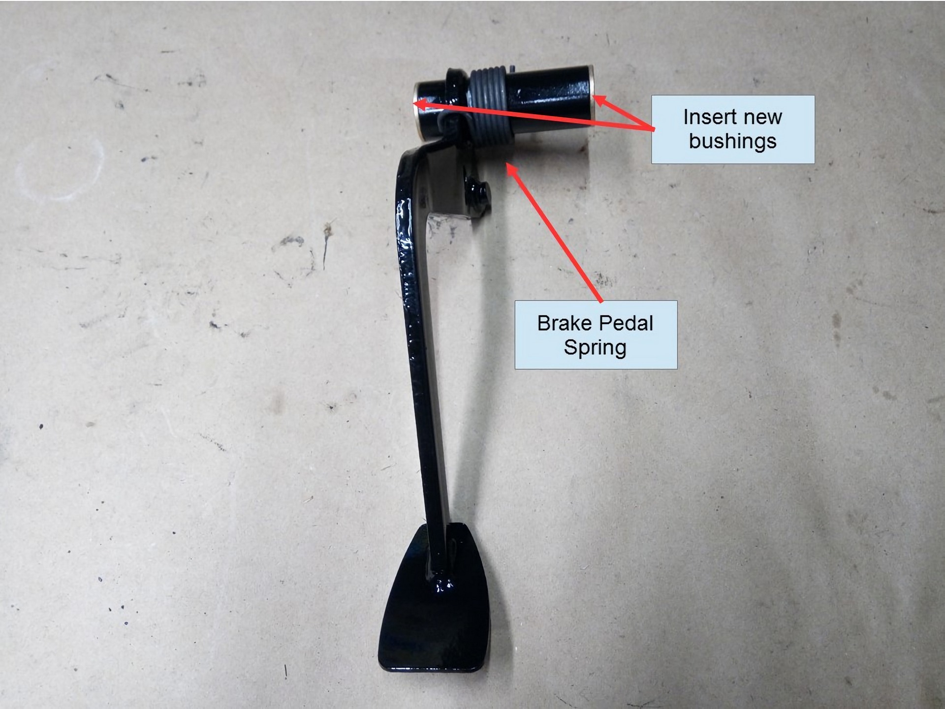 Porsche 911 Pedal Cluster Rebuild 16