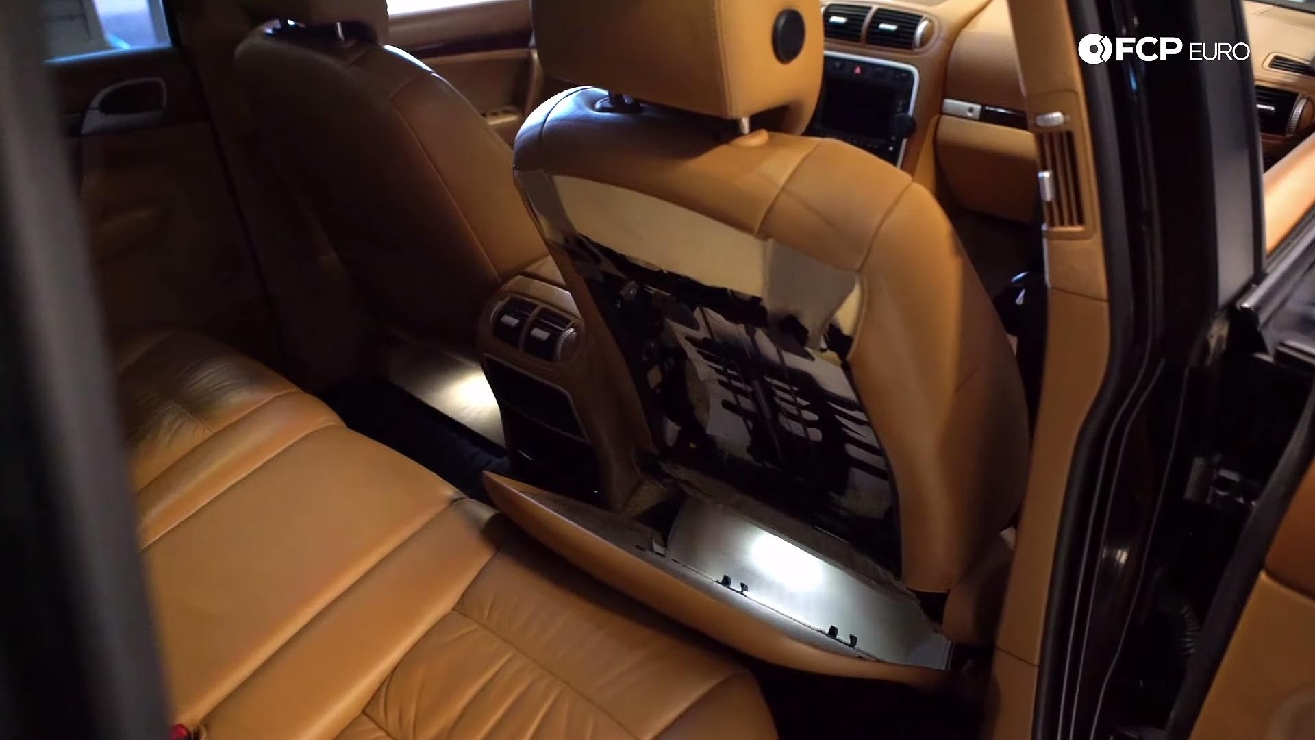 05_Porsche Cayenne 955 957 Turbo seat shell problem