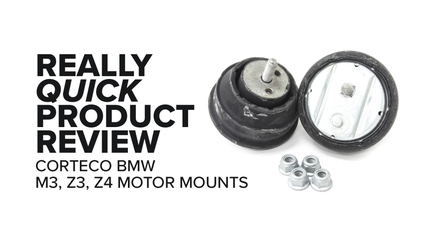 BMW Corteco Motor Mounts (M3, Z3, Z4) - Replacement Symptoms, Cost, and Brand Review