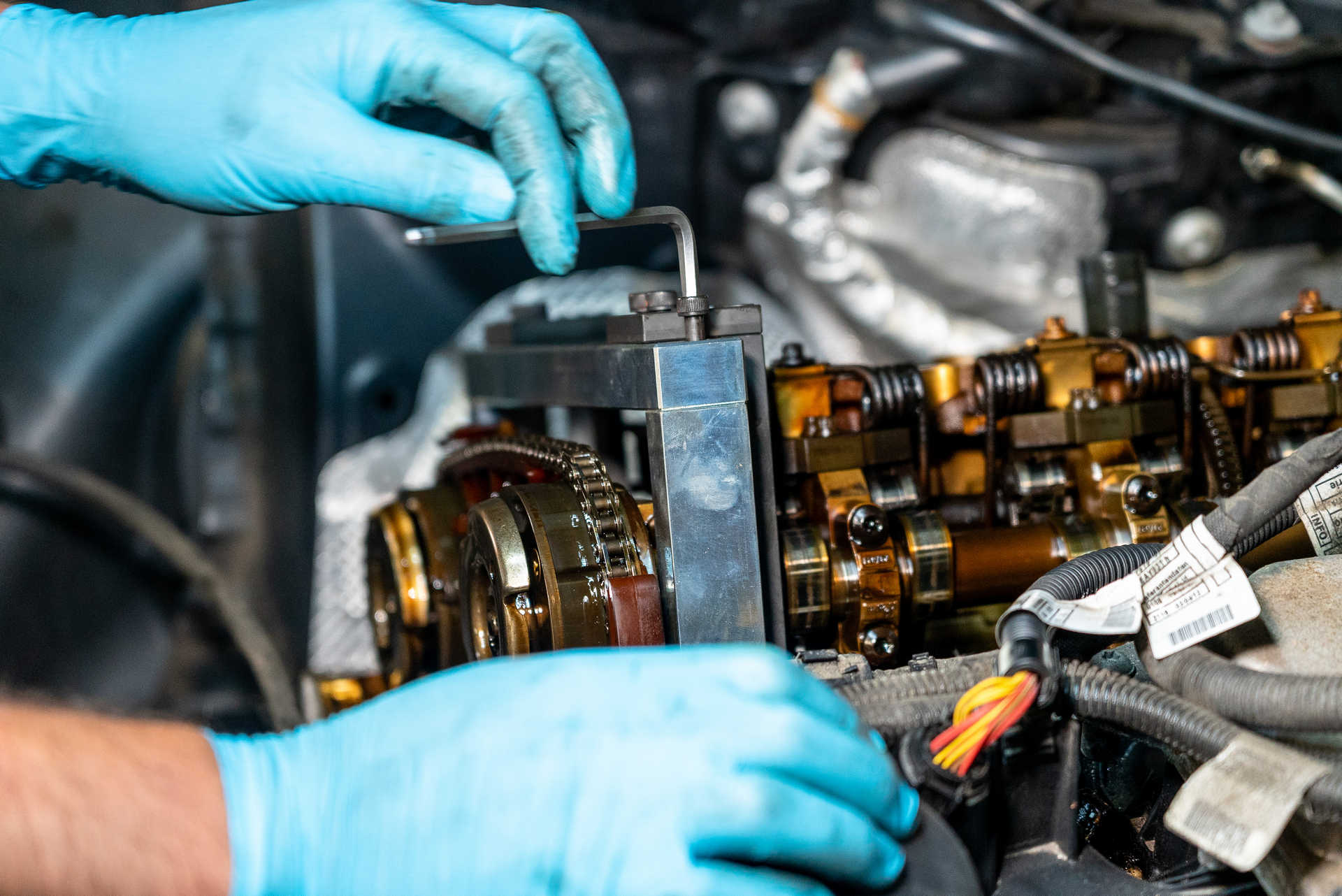 DIY BMW N20 Timing Chain setting top dead center