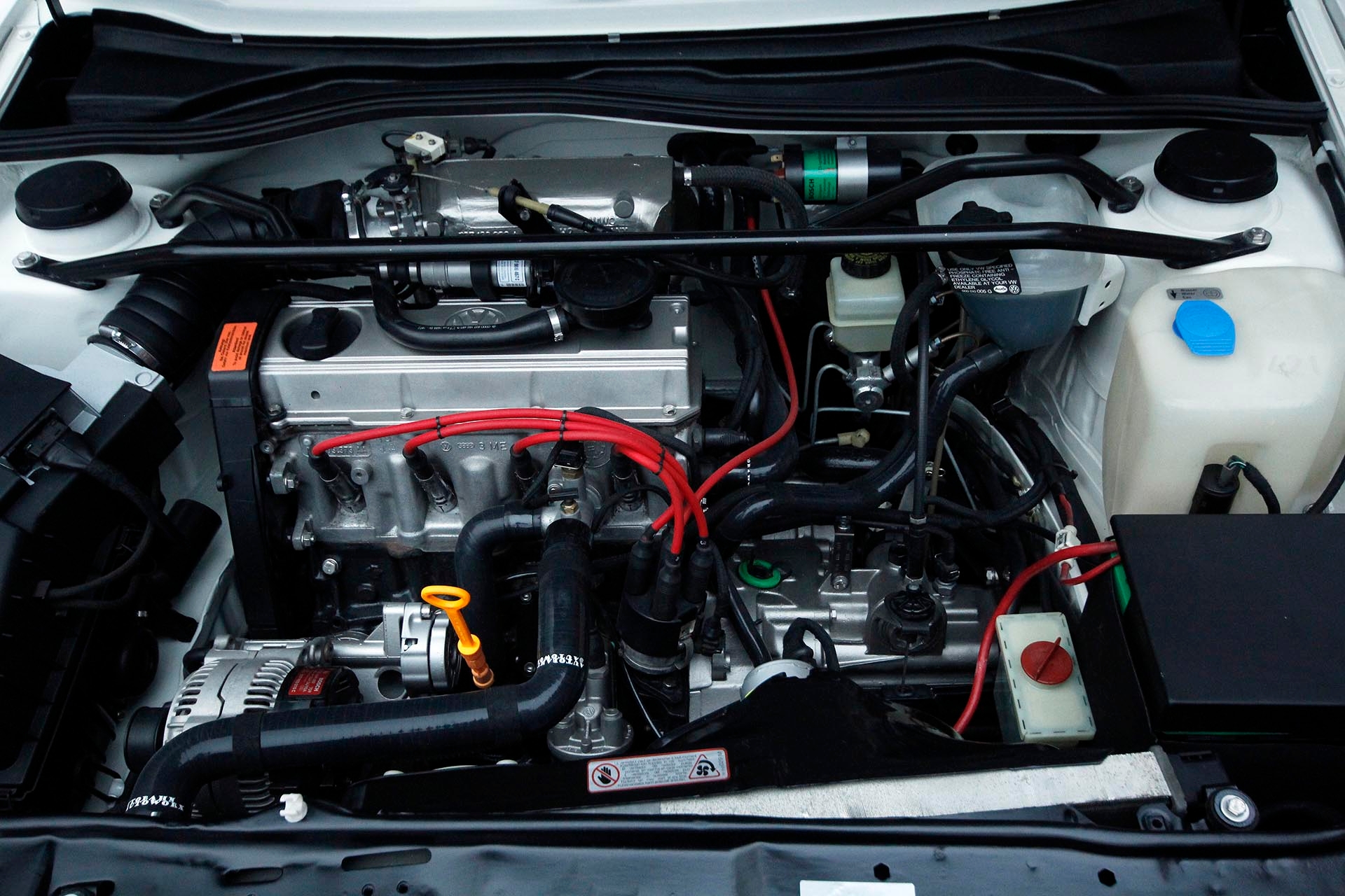 Mk2 Golf Digifant II ABA 8v engine bay