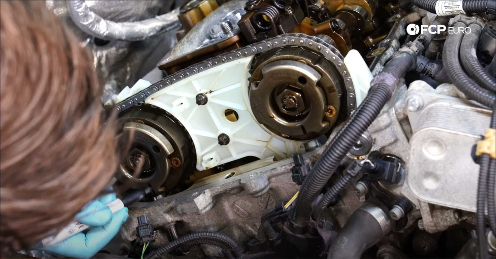 DIY BMW N20 Timing Chain making timing marks