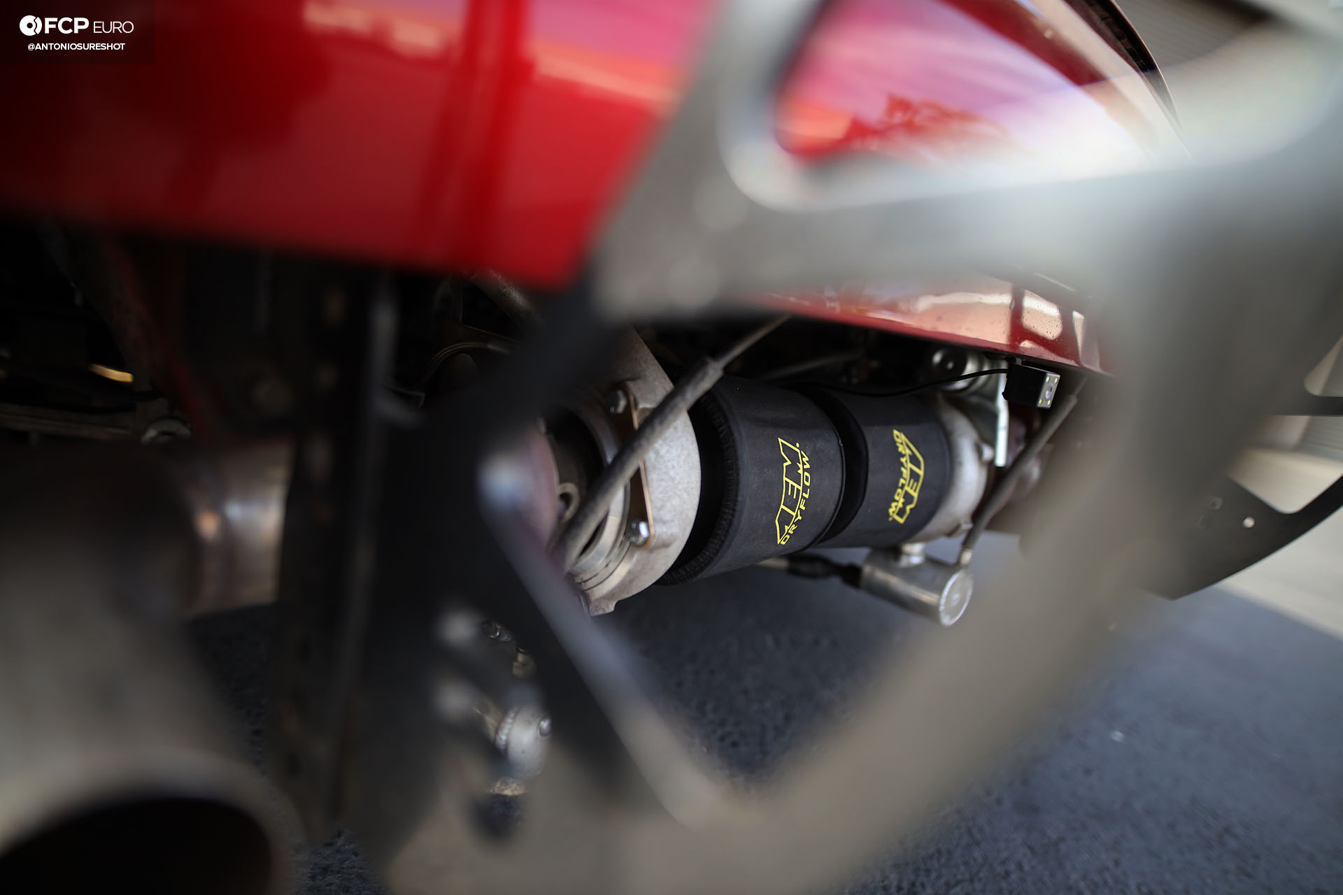 Bisimoto AEM Infinity Porsche Boxster 986 Twin Turbo Center Seat AEM Induction dryflow filters