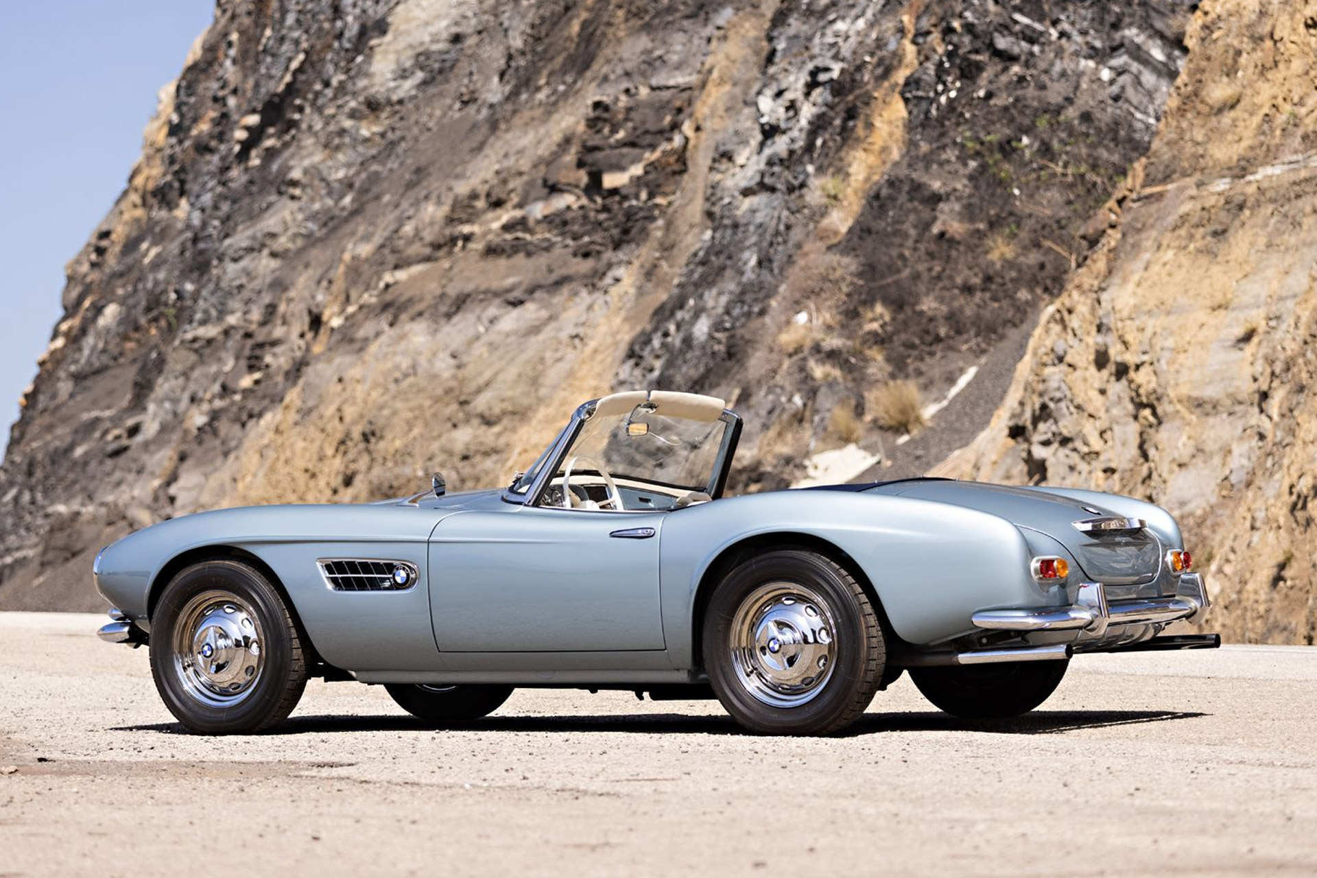 2021 Auction Finds BMW 507 rear three-quarter