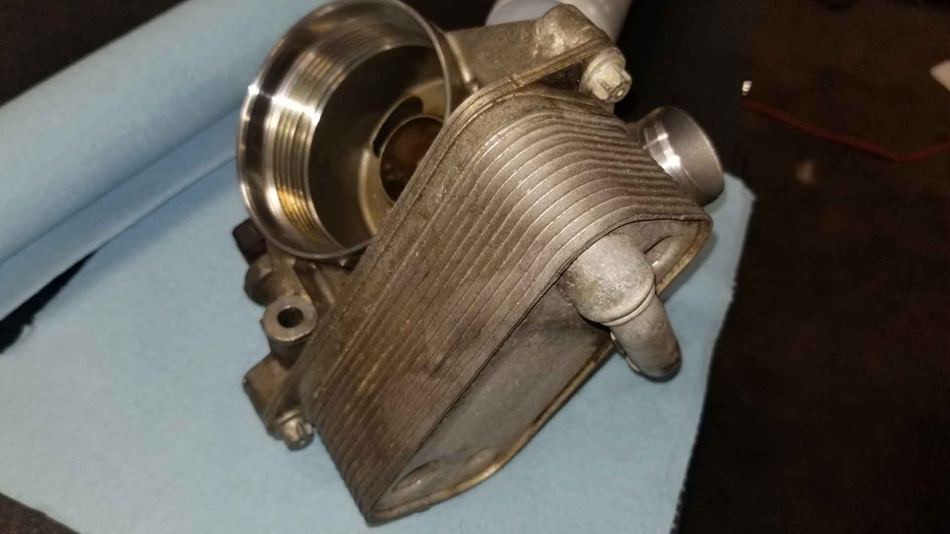 BMW Oil Filter Housing