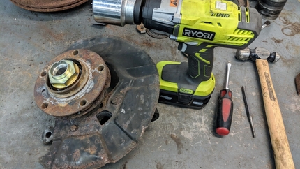 How To Replace Front Wheel Bearings On A BMW E36