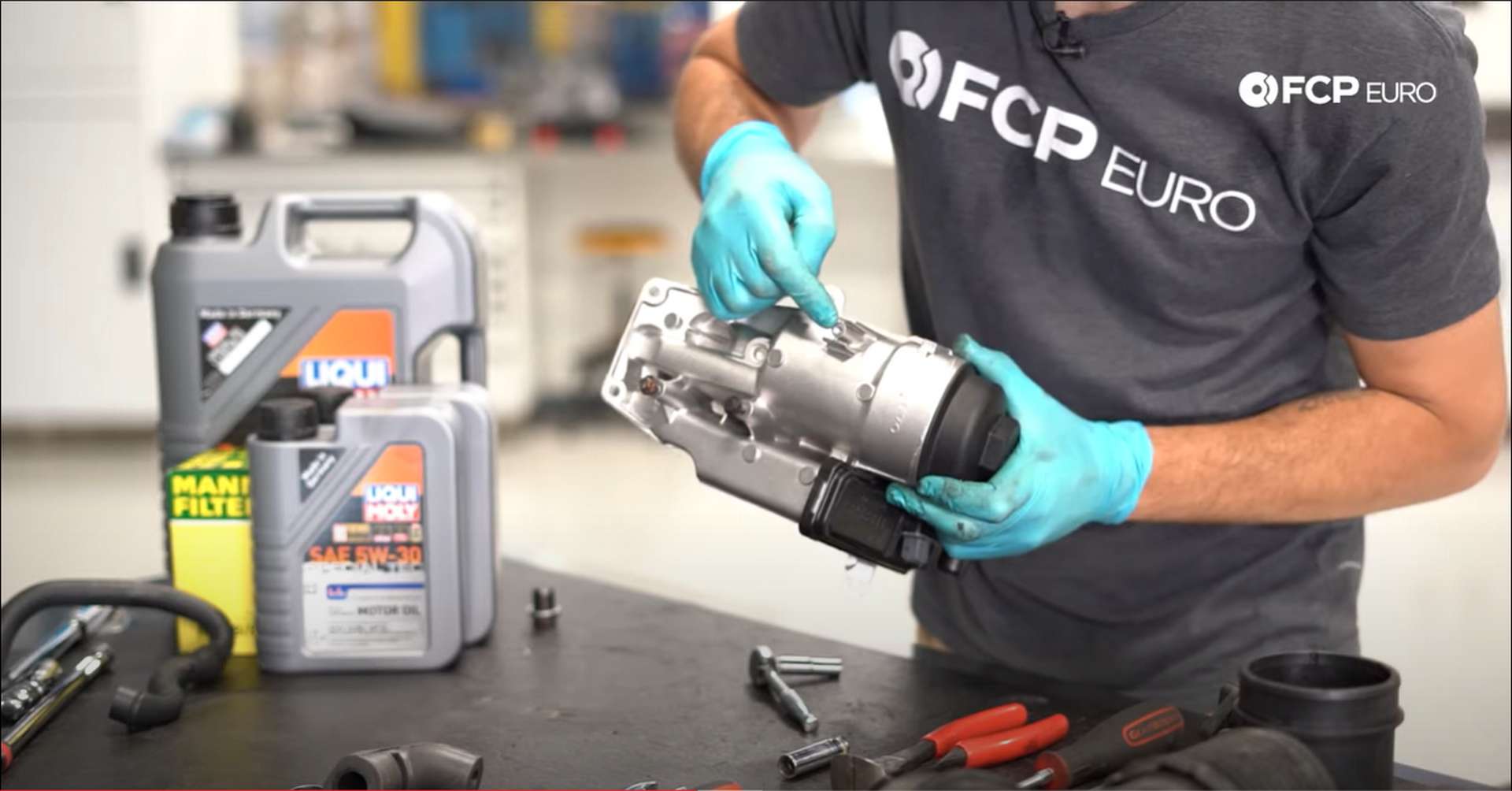DIY Volvo PCV cutting bolt threads