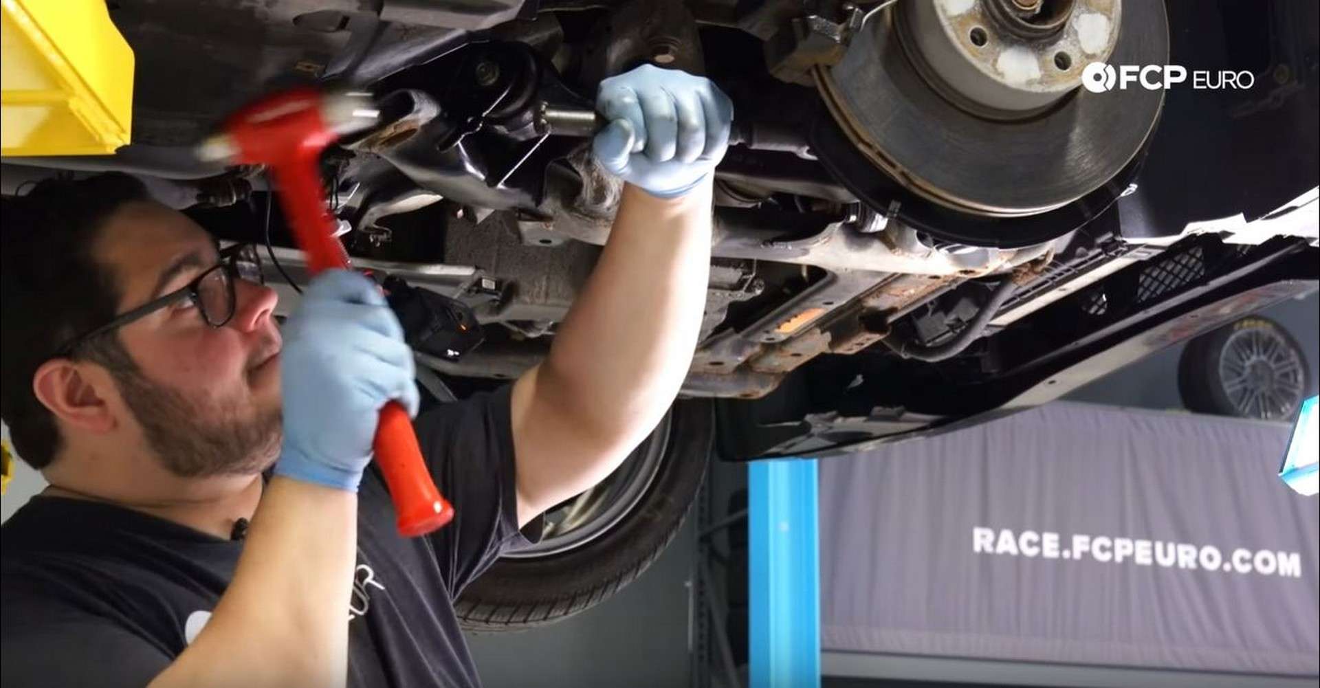 BMW Front Suspension Refresh using pickle fork
