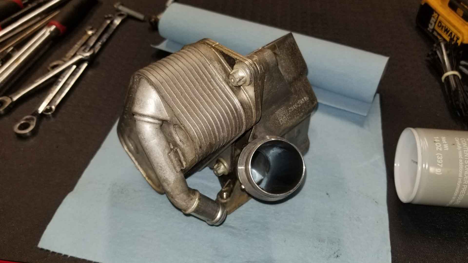 BMW Oil Filter Housing