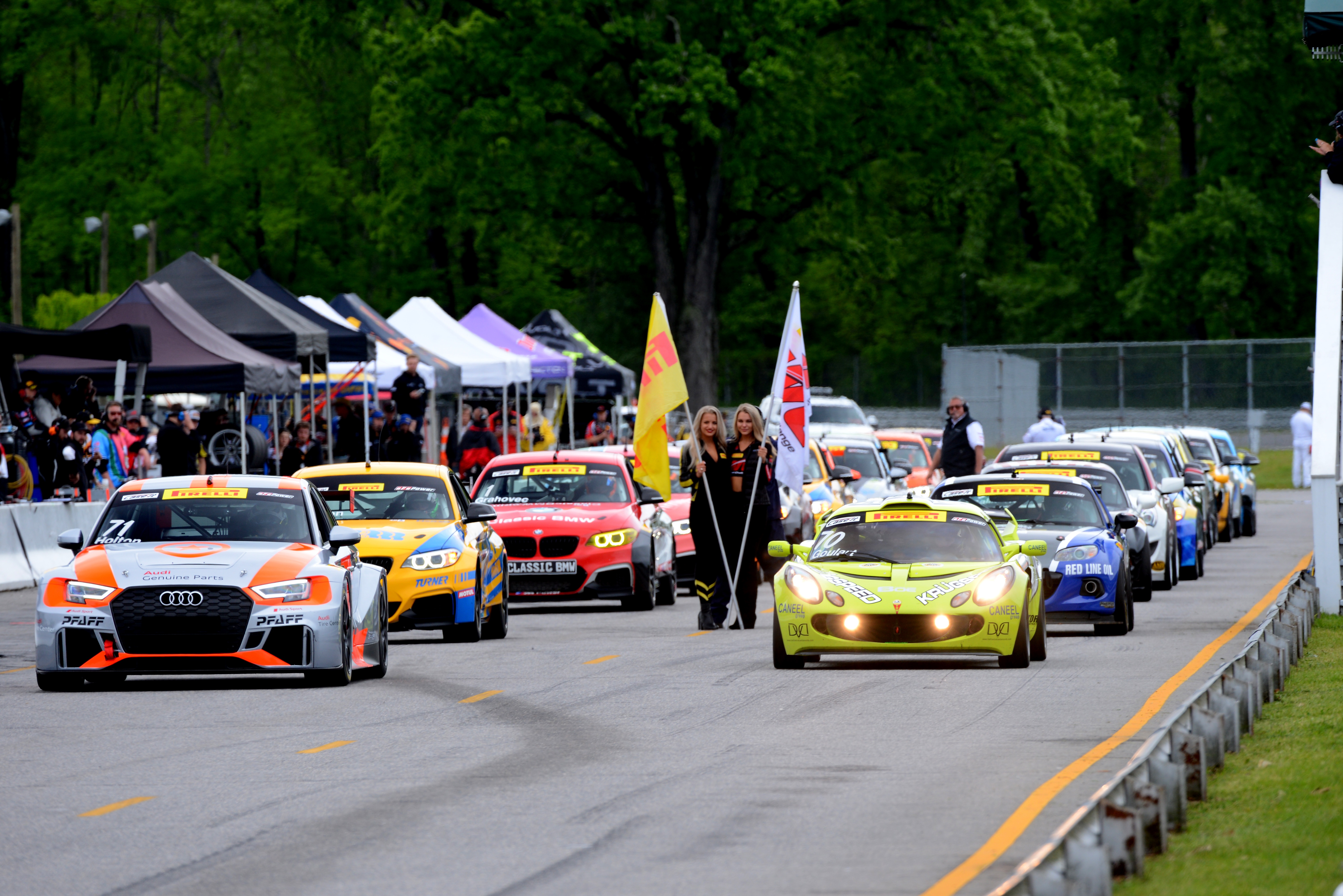 Lime Rock Park Grid