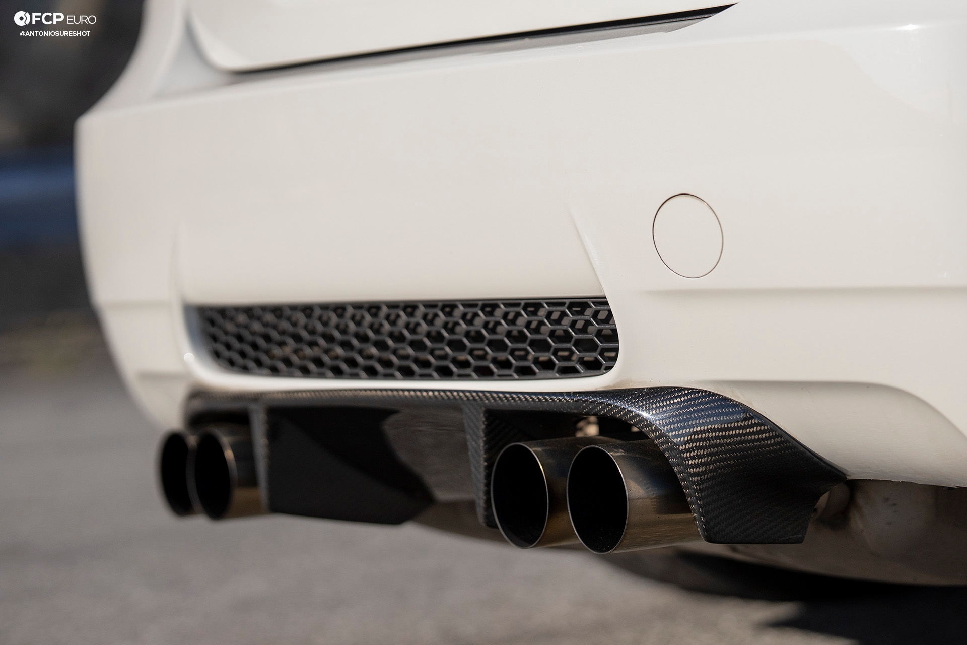 BMW E90 M3 Sedan Slicktop BBS E88 KW Suspension Diffuser