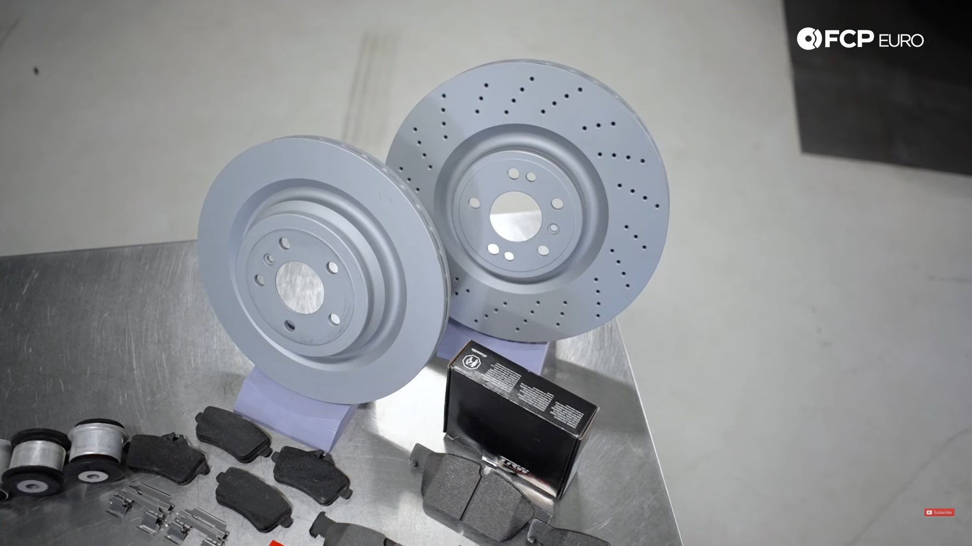 Mercedes W166 Brake Rotors and Pads