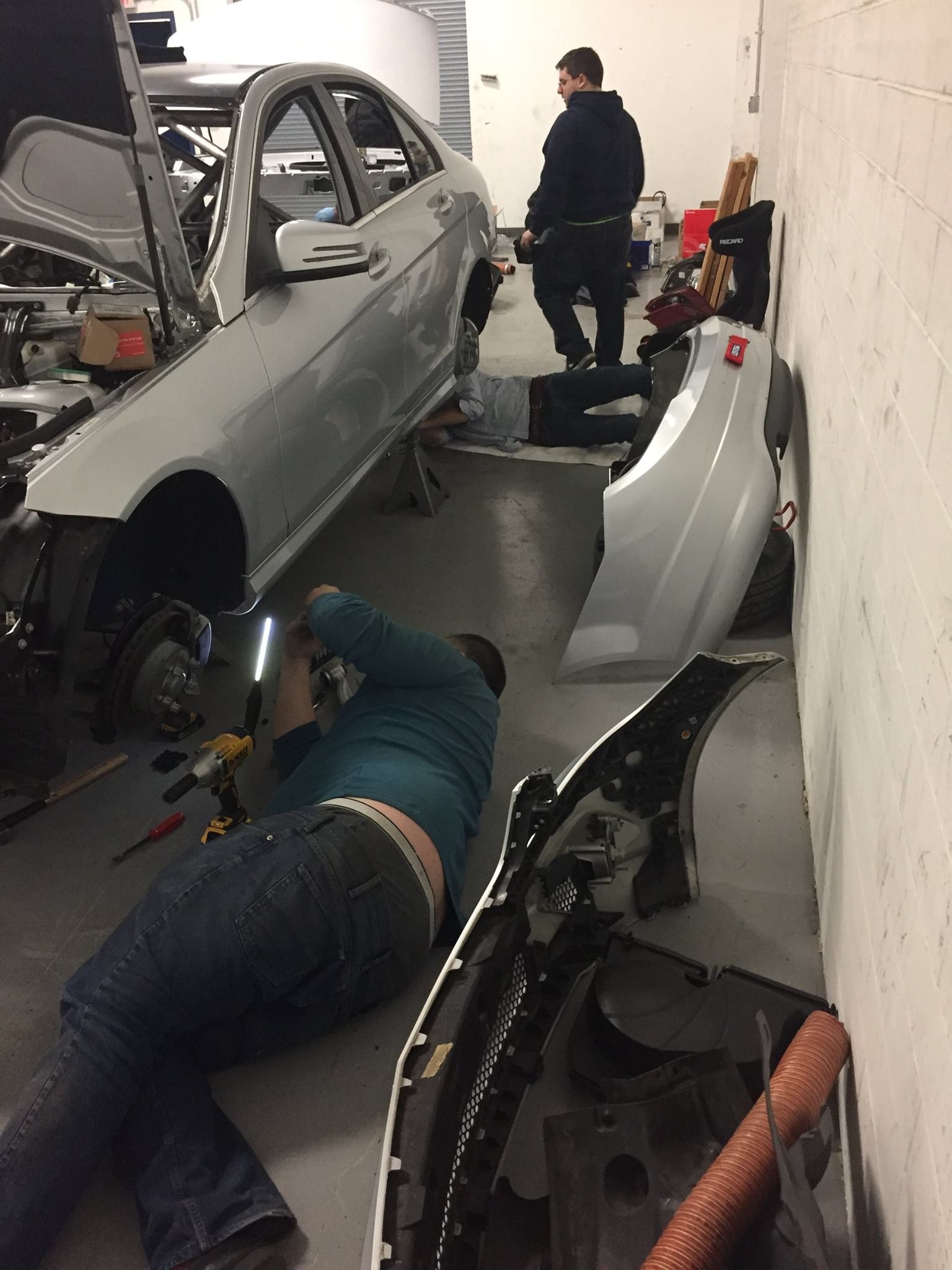 Mercedes C300 Race Car Update - Brakes & Motorsports Monday
