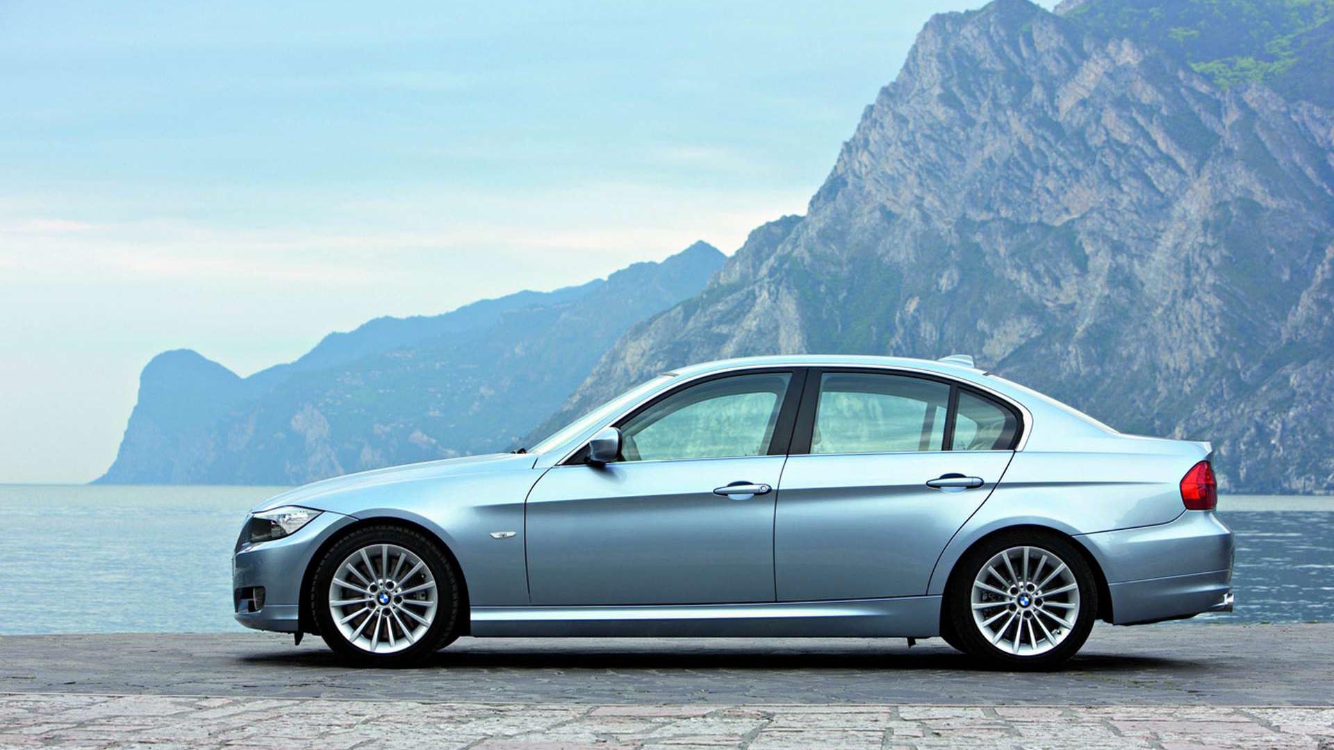 Cheap European Luxury Vehicles BMW E90 profile view