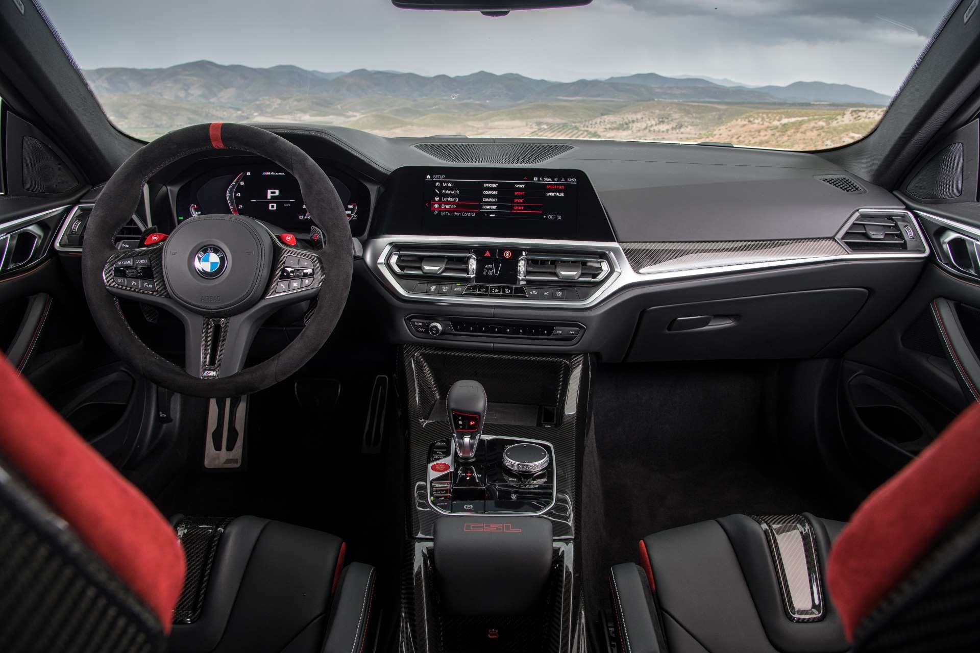 2023 BMW M4 CSL Interior