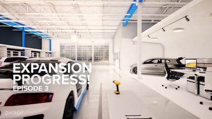 Seeing The Motorsport Facility From The Parts Pickup Counter - Expansion Progress Ep 3