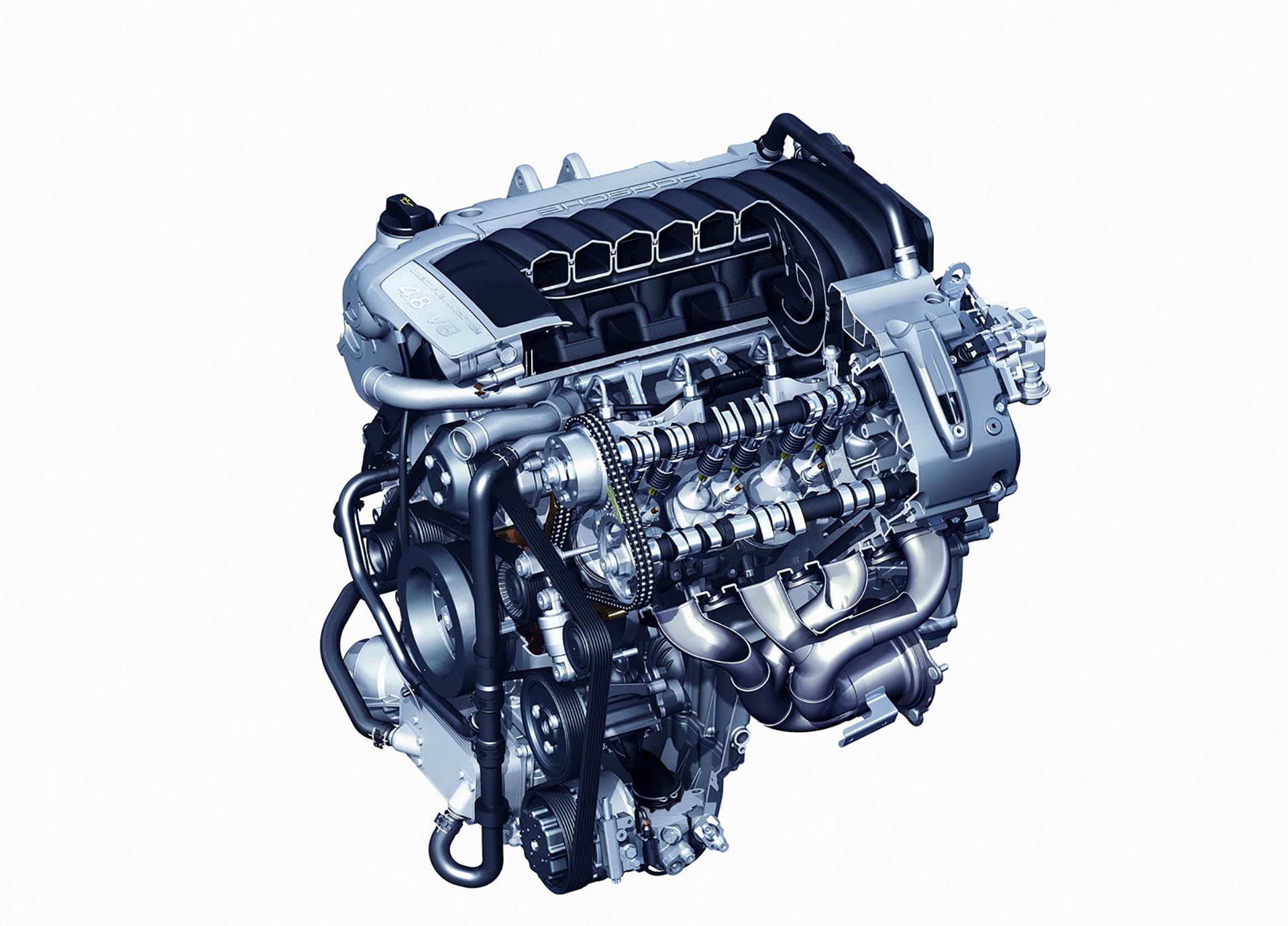 957 Porsche Cayenne 4.8 V8 Engine Diagram