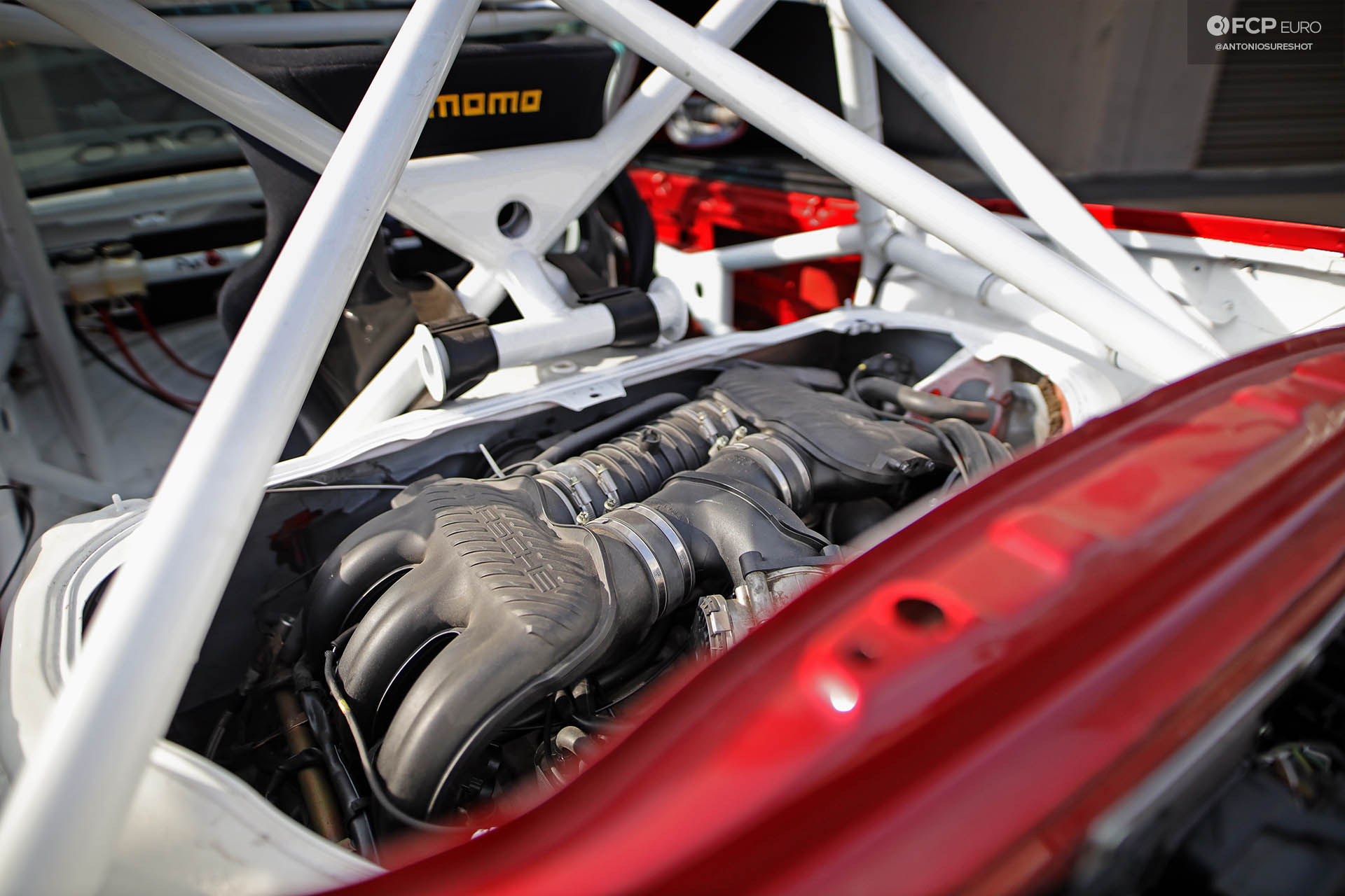 Bisimoto AEM Infinity Porsche Boxster 986 Twin Turbo Center Seat M96 engine
