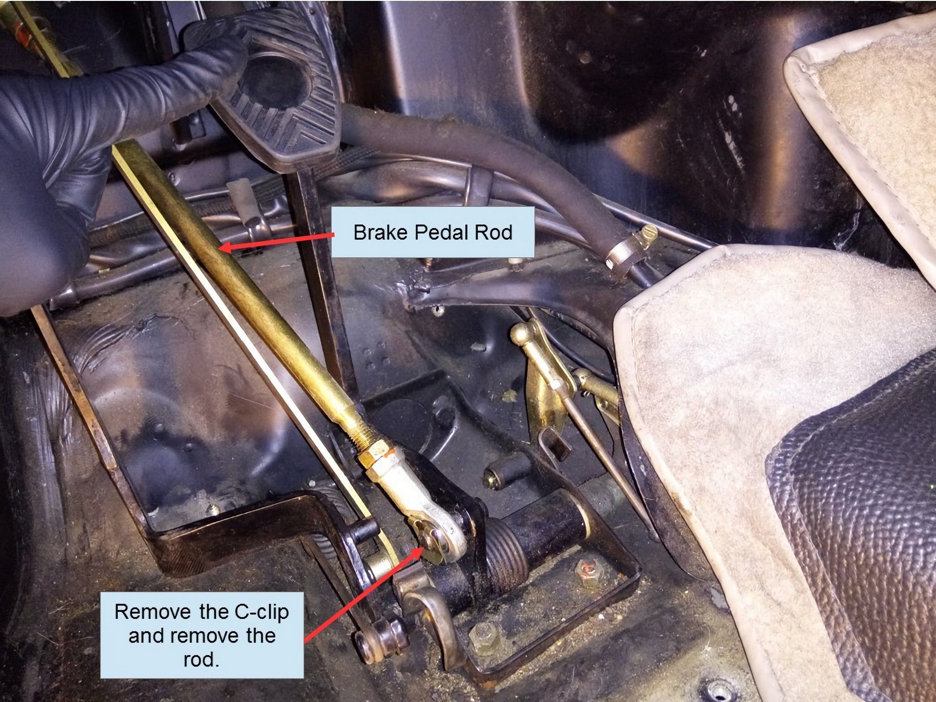 Porsche 911 Pedal Cluster Rebuild 5