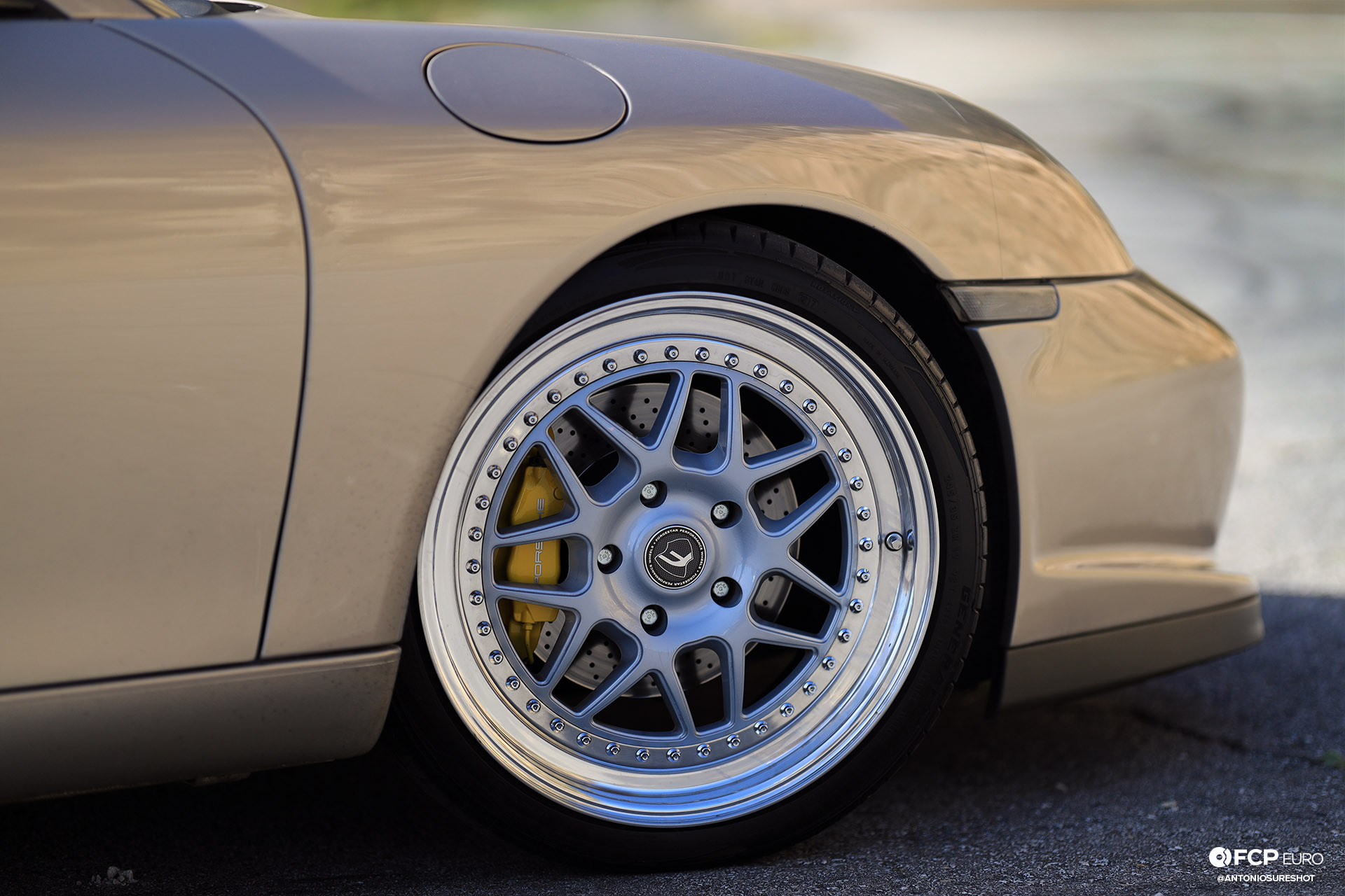 Porsche 911 996 6spd M96 Bilstein B8 Stoptech Eibach Forgestar EOSR0838