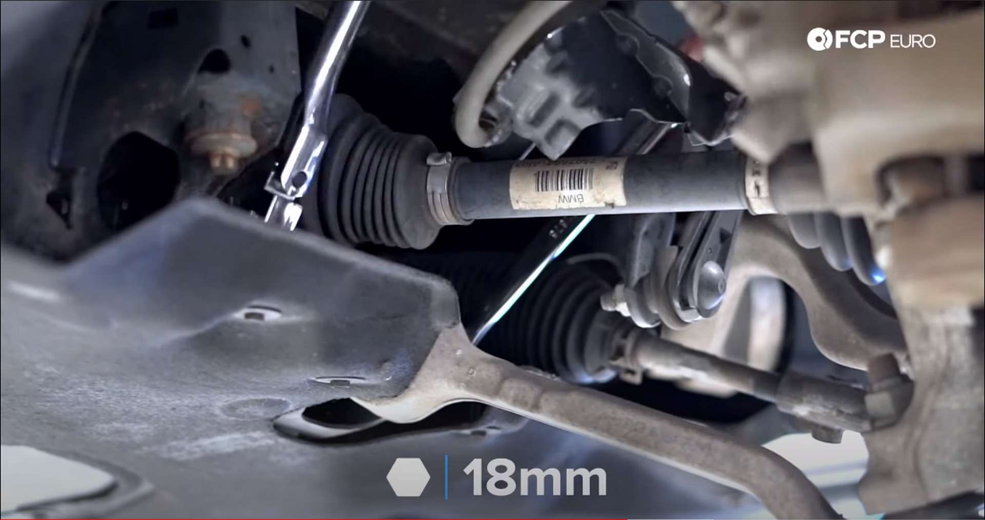 DIY BMW F30 Coilovers loosening control arm bolt