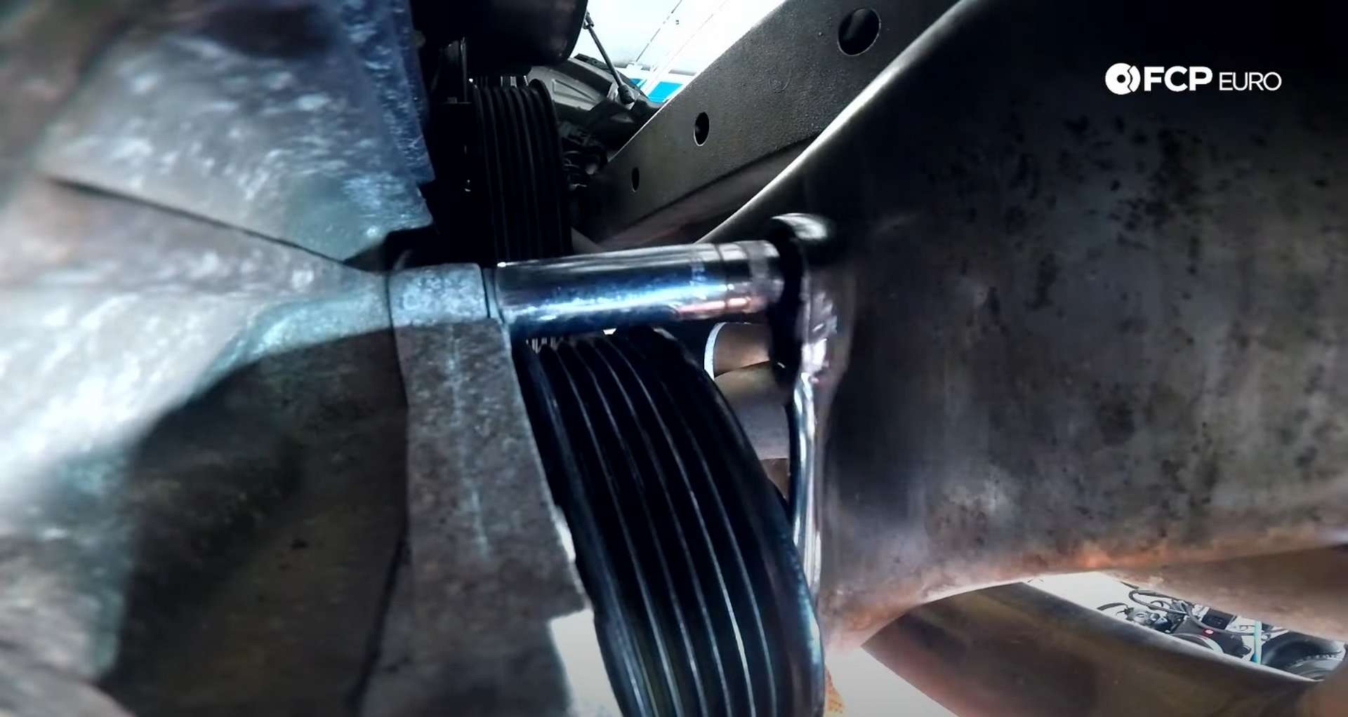 DIY Porsche 996 911 Water Pump And Thermostat Replacement removing water pump bolts