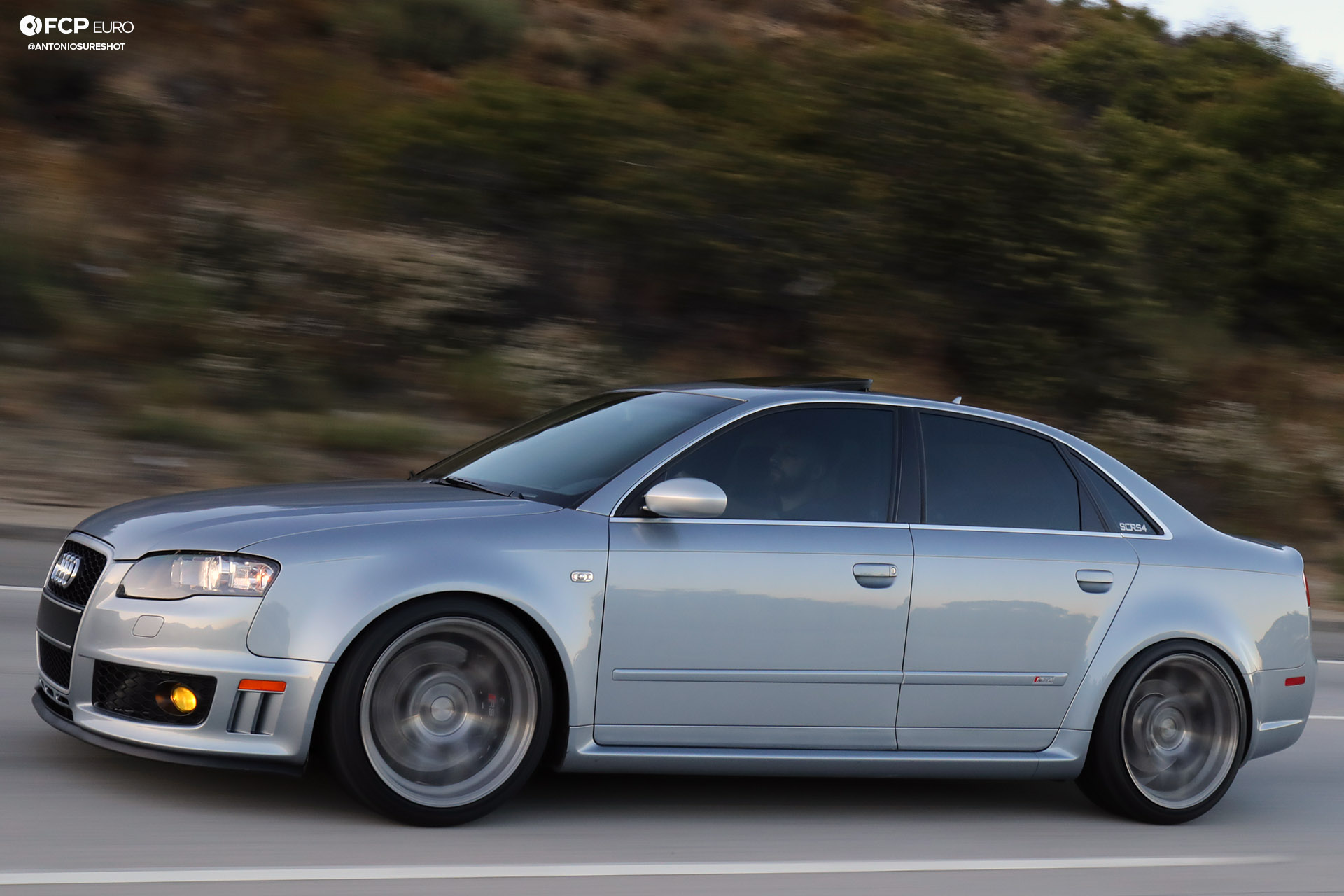 B7 Audi RS4 H&R coilovers AG Wheels Gamble House Tatosian