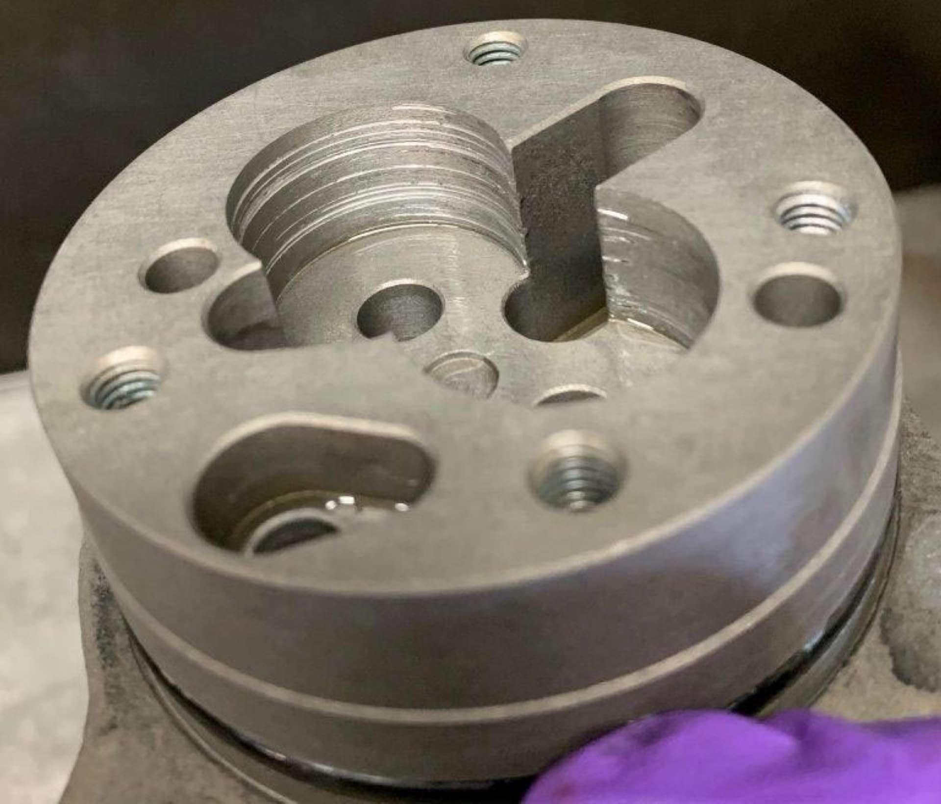 Porsche 996 GT2/GT3 oil pump moderate wear damage