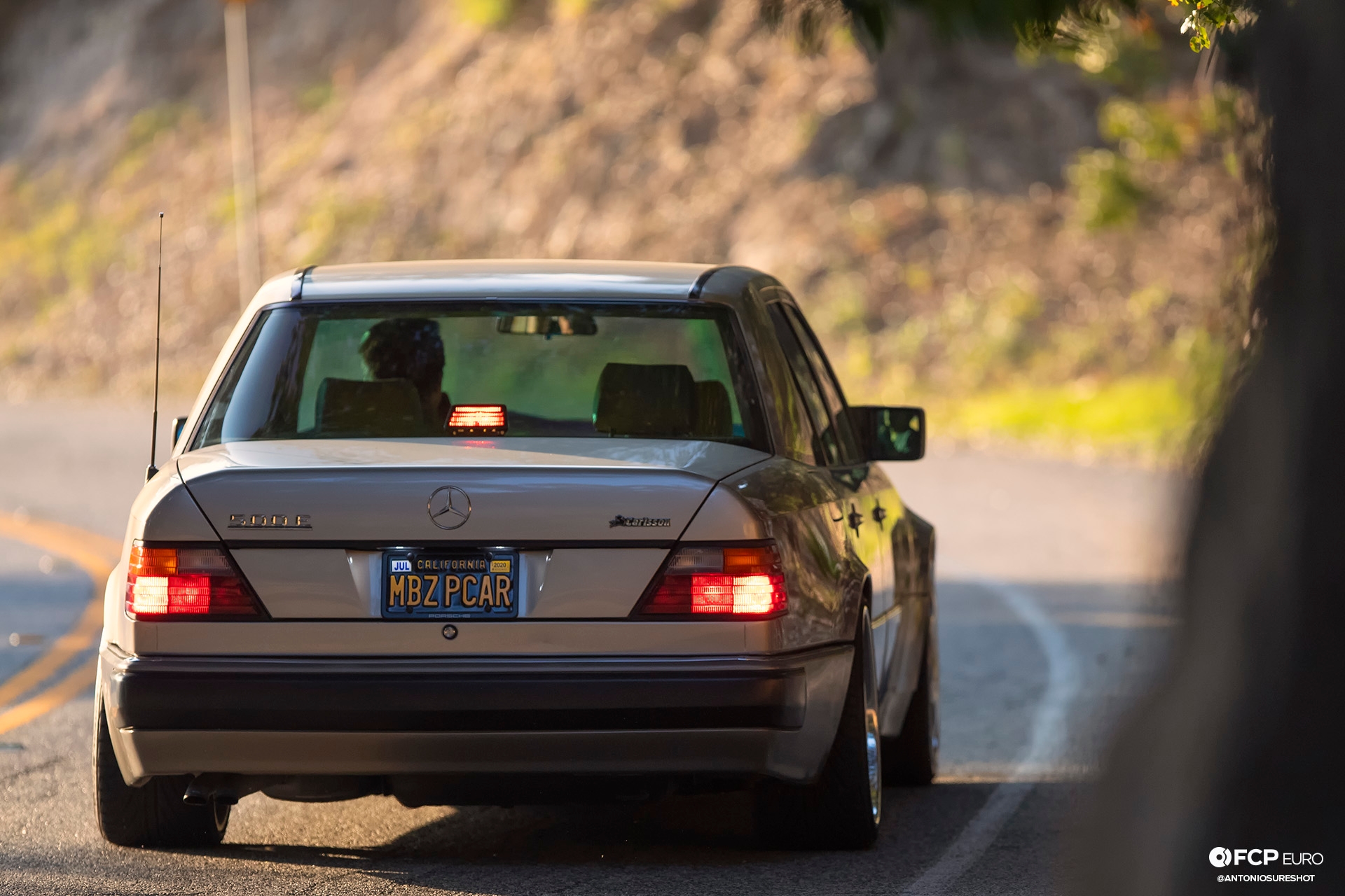 Mercedes Benz 500 E rear