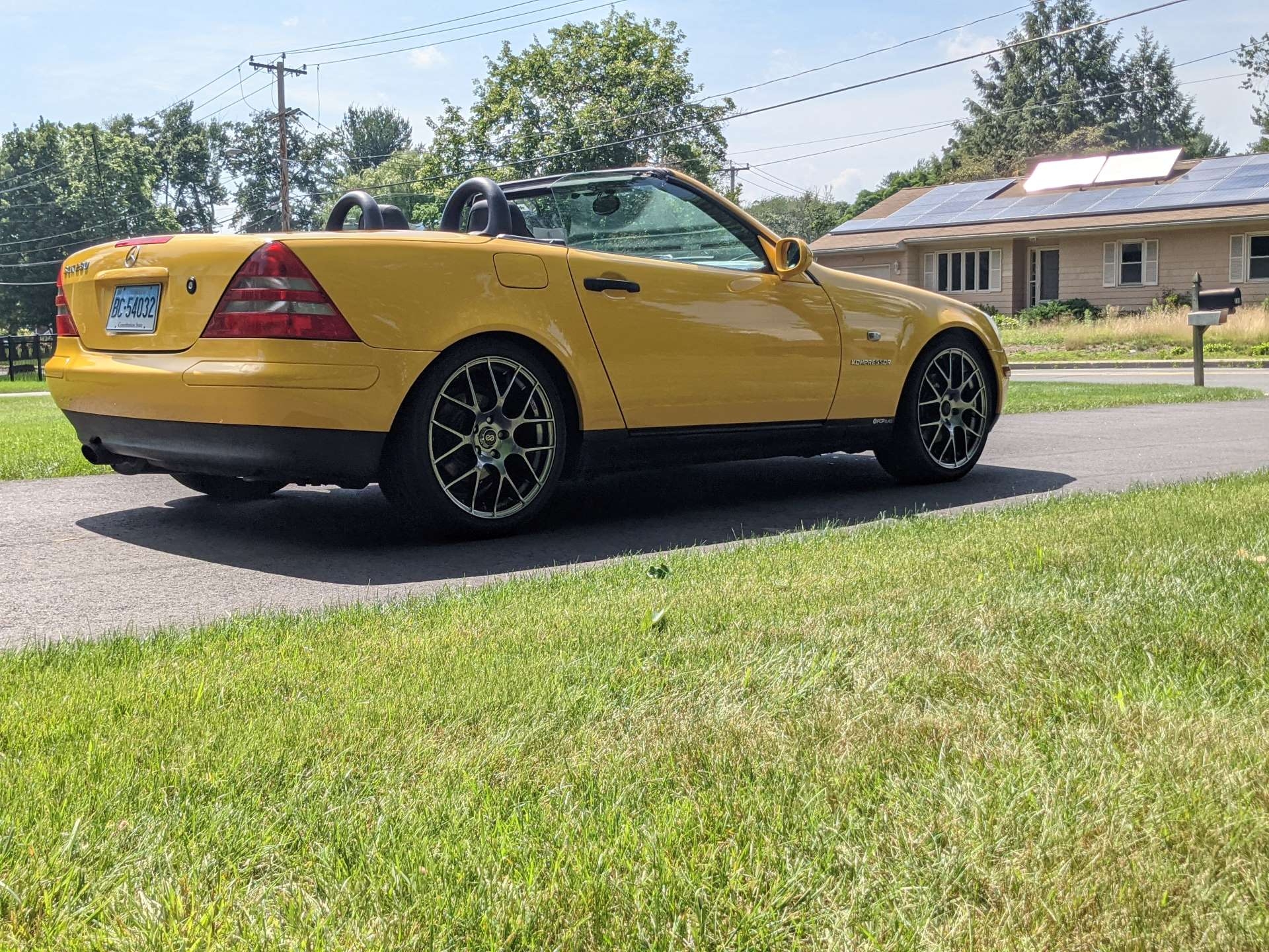 Pandemic No Appreciation Mercedes-Benz R170 SLK rear