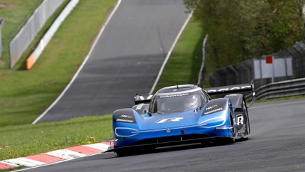 The Electric Volkswagen ID. R Has Begun Testing For The Nürburgring Lap Record
