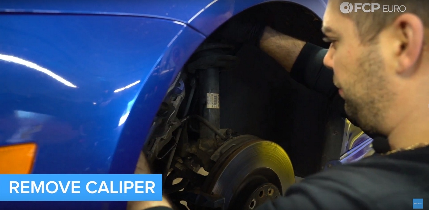 VW DIY Brake Job Caliper Removal