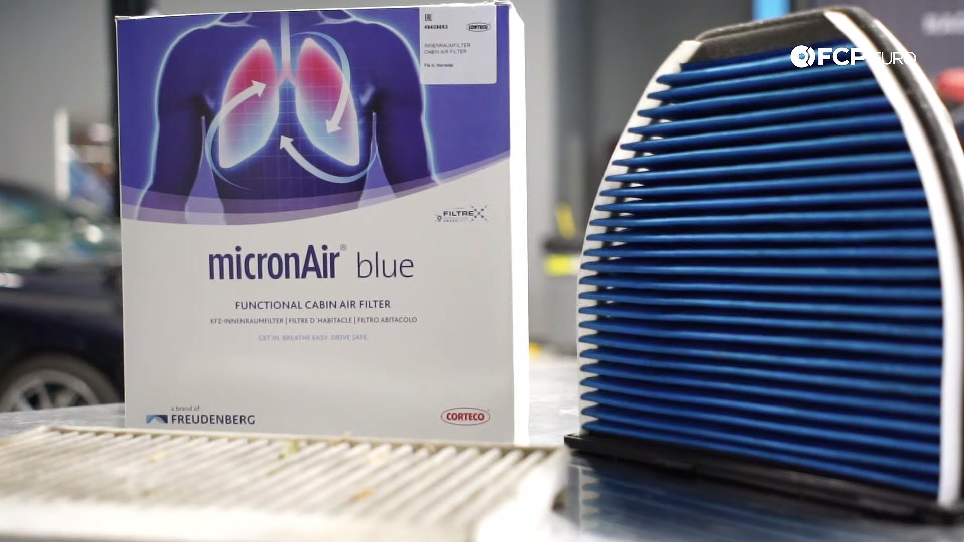micronAir cabin air filter by Corteco
