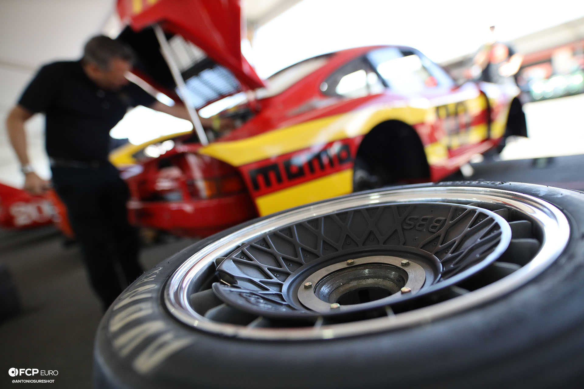Momo Porsche 935 Alan Terpins Gianpiero Moretti Luftgekuhlt BBS Wheels Sonoma Speed Festival Antonio Alvendia