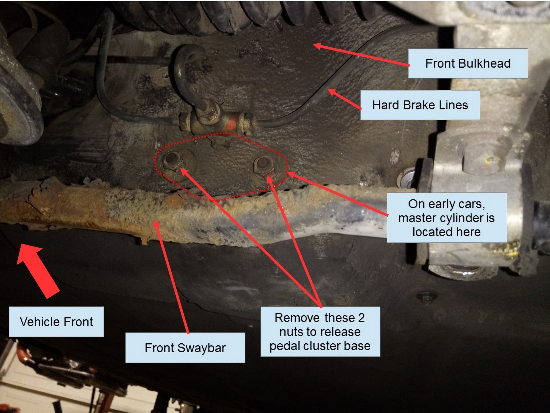 Porsche 911 Pedal Cluster Rebuild 6